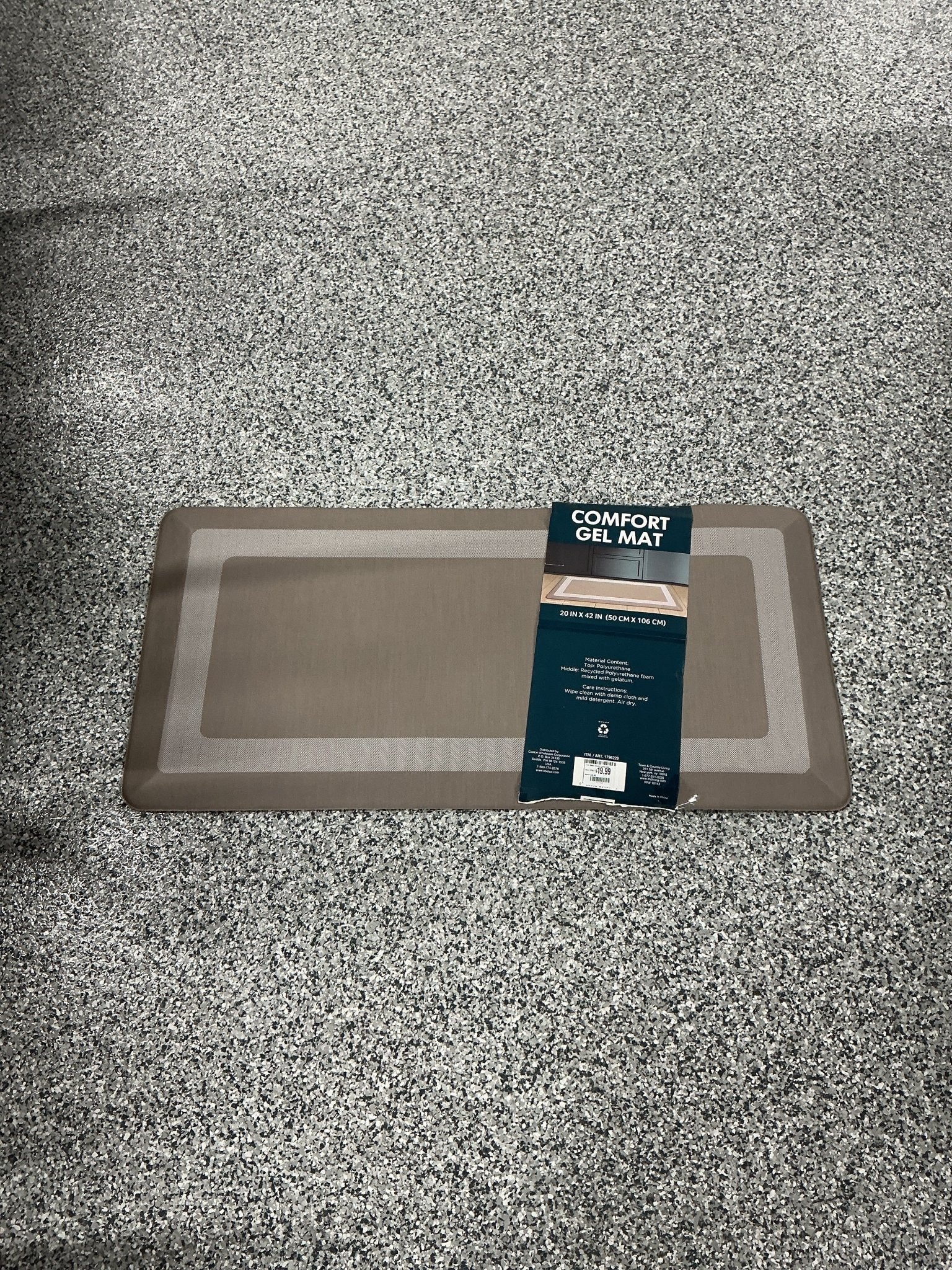 Town & Country Living Comfort Gel Kitchen Mat, 20 - Stu's Home Improvement Outlet