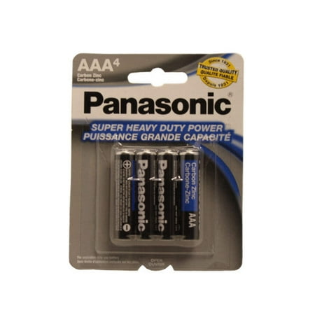 Panasonic Super Heavy Duty UM-4NPA - Battery 4 x AAA