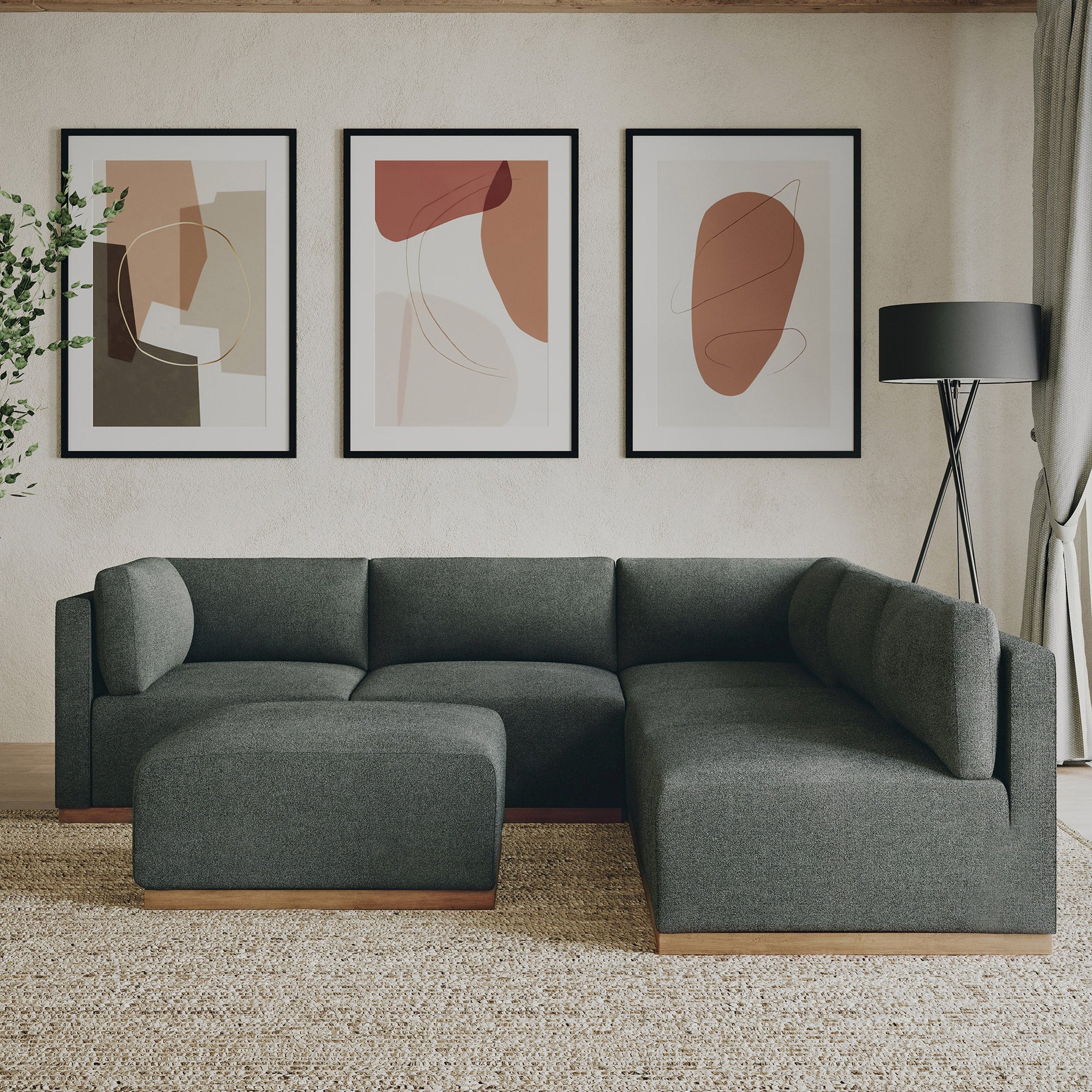 Henredon Murphy Modular Sectional - Thumbnail 2