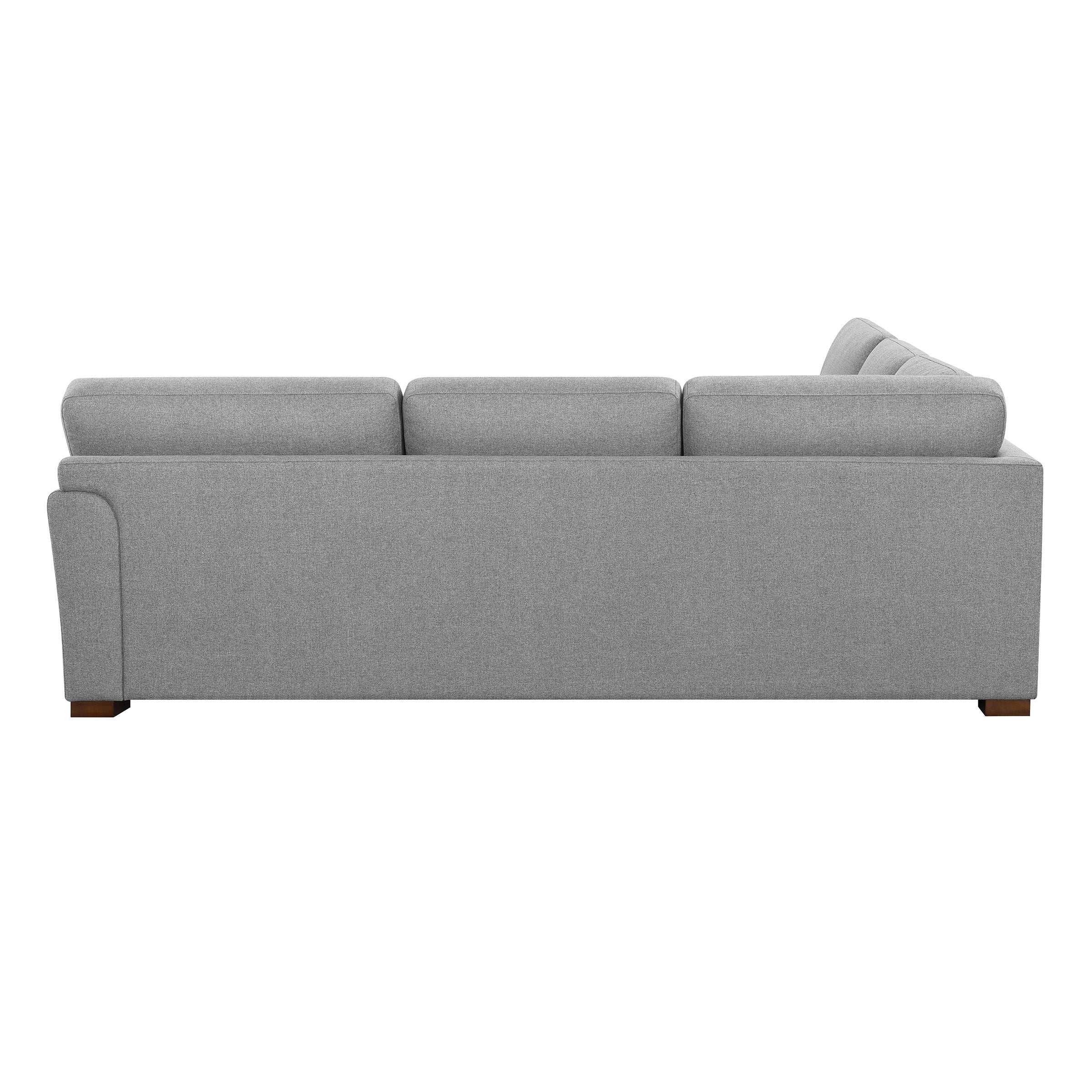 Langdon Fabric Sectional with Storage Ottoman