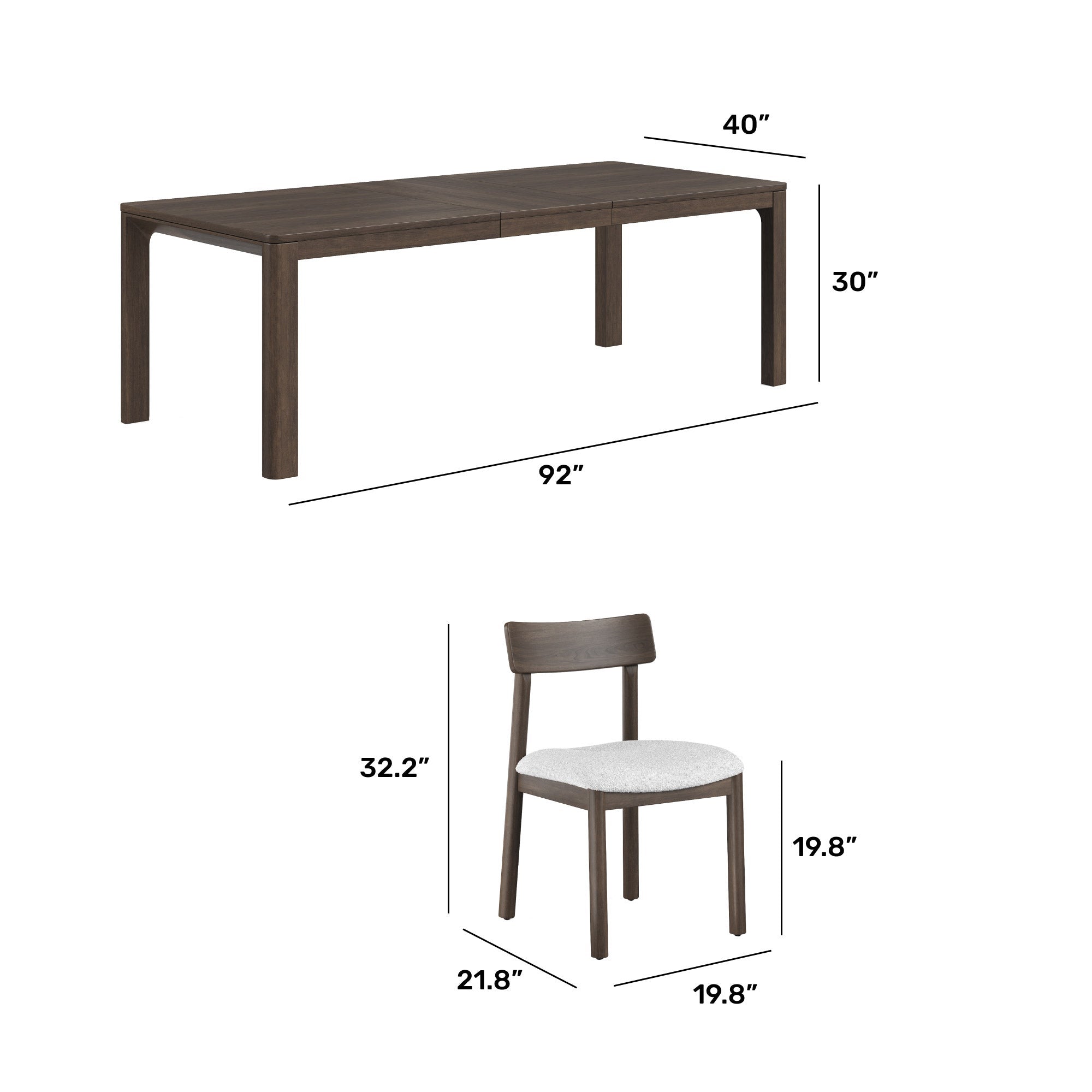 Flexsteel Utility 7-Piece Dining Table Set
