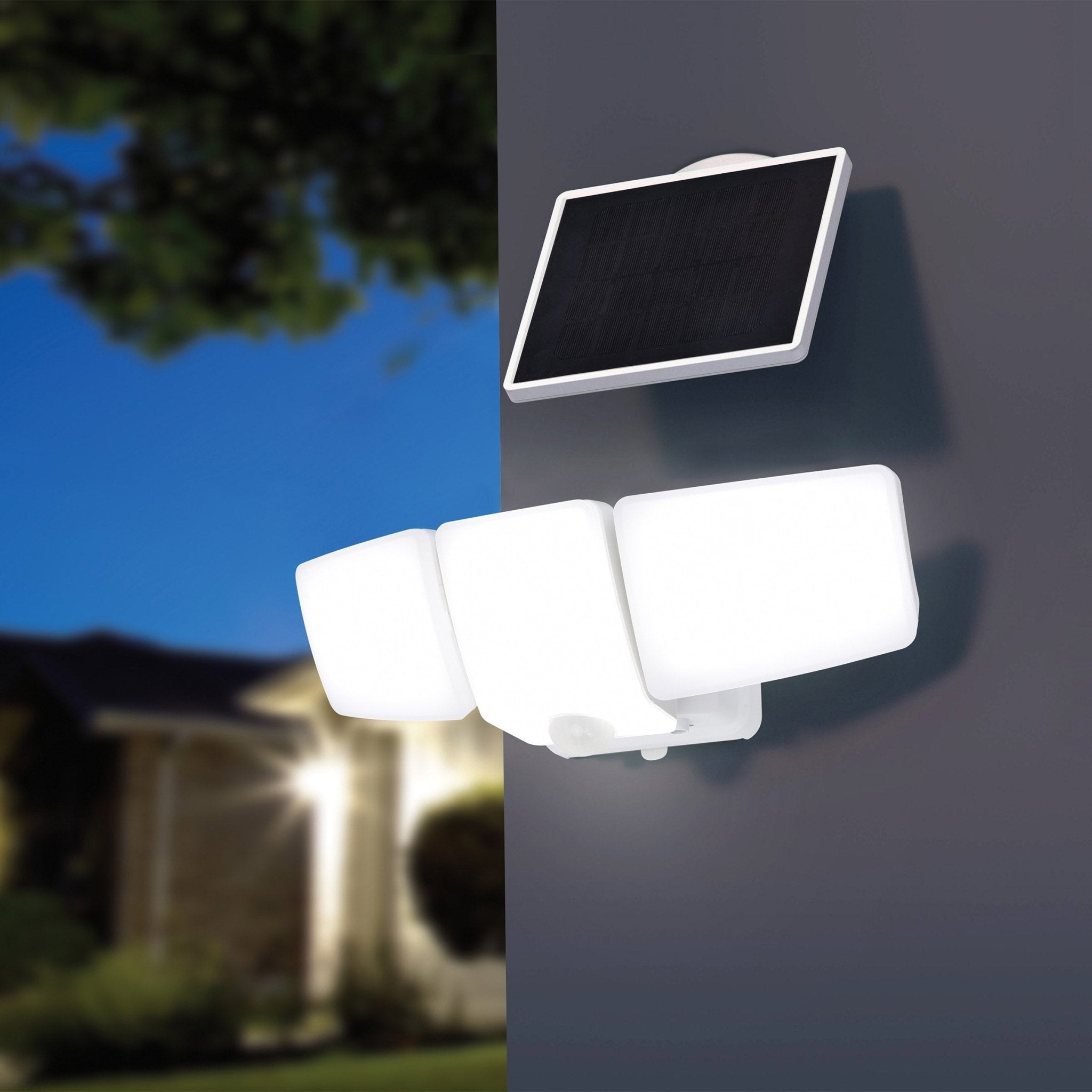 Lutec Motion Activated Solar Security Light - Stu's Home Improvement Outlet