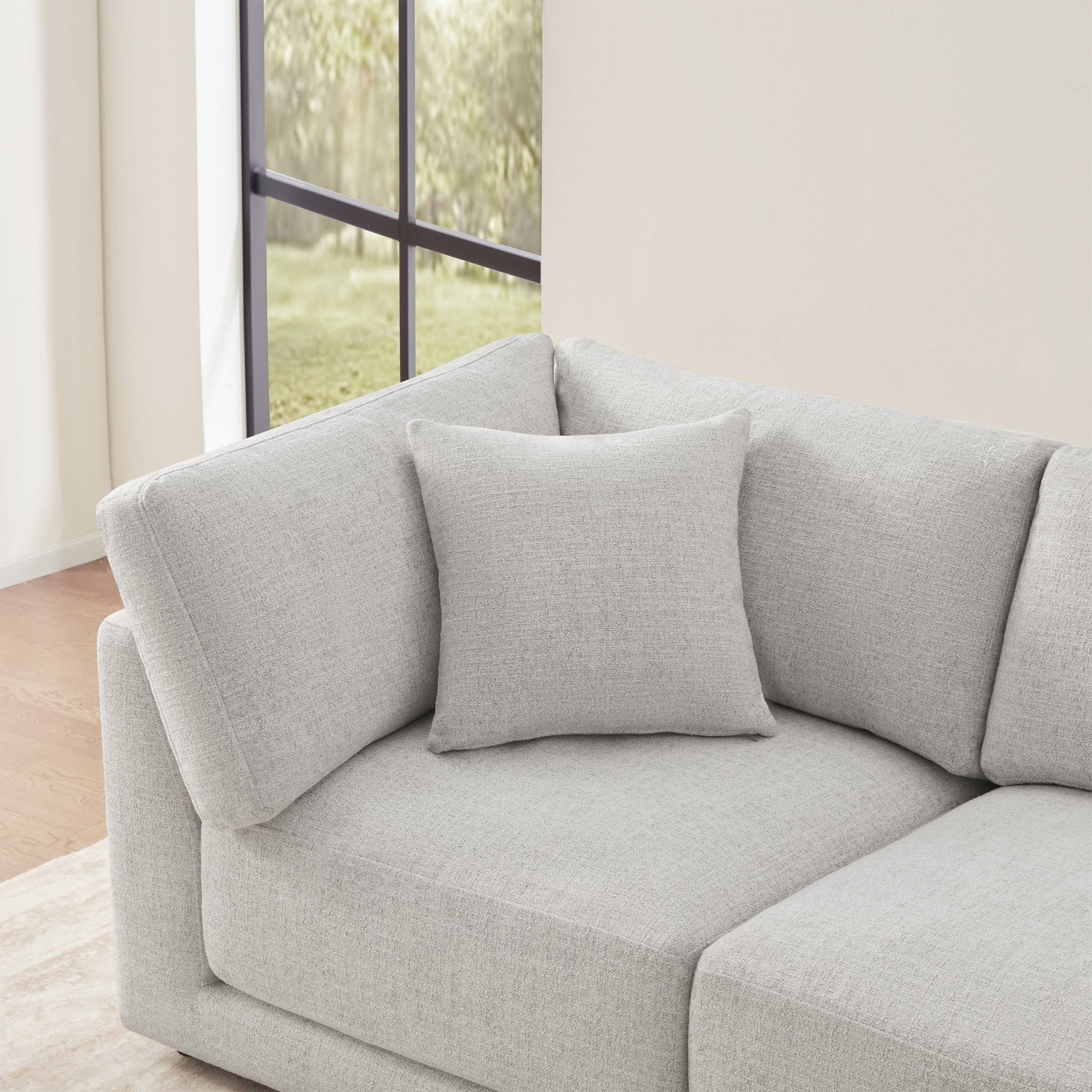 Dayna 4 - piece Fabric Modular Sectional - Stu's Home Improvement Outlet