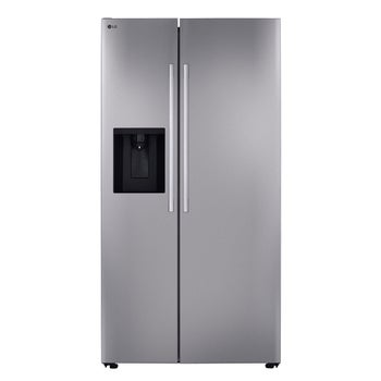 LG 26.6 cu. ft. Wi-Fi Enable Side-by-Side Refrigerator with External Dispenser