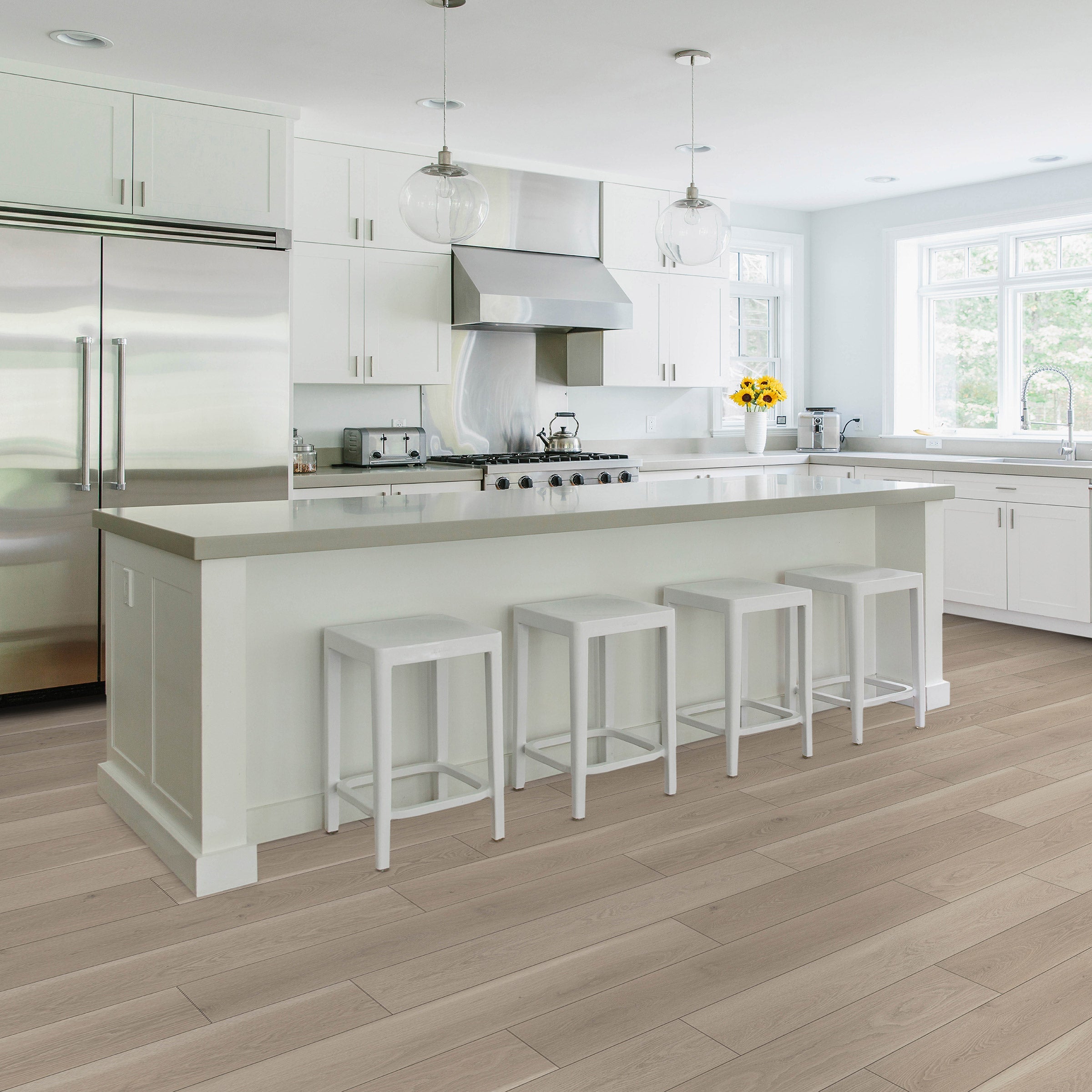 Espresso Oak Matrix by Shaw Floors Premium 8MM Thick 7in x 60in 20 MIL Waterproof Luxury Vinyl Plank Flooring (23.42 sq.ft./ctn)