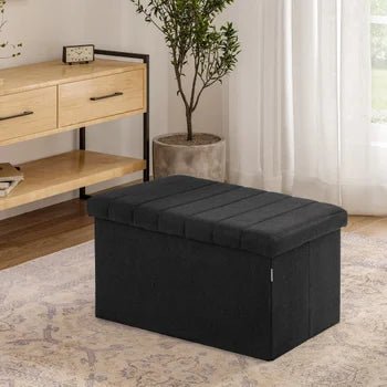Seville Classics Boucle Foldable Storage Trunk - Stu's Home Improvement Outlet