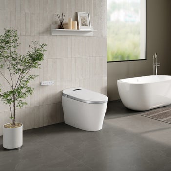 OVE Decors Monroe Dual-flush Hands-free Smart Bidet Toilet