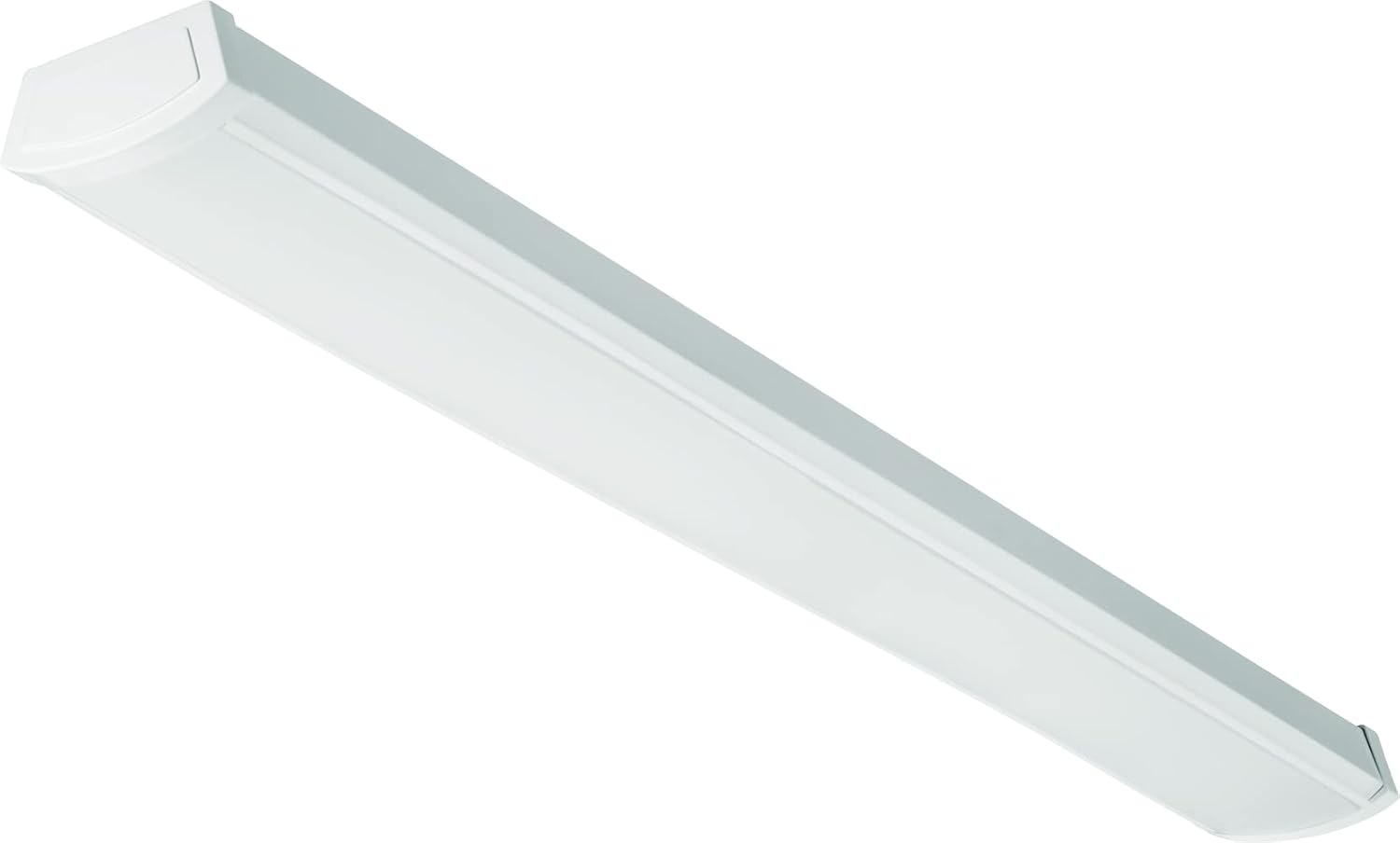 Lithonia Lighting FMLWL 48 840 4 ft. White LED Wraparound Flushmount, 4000K - Stu's Home Improvement Outlet