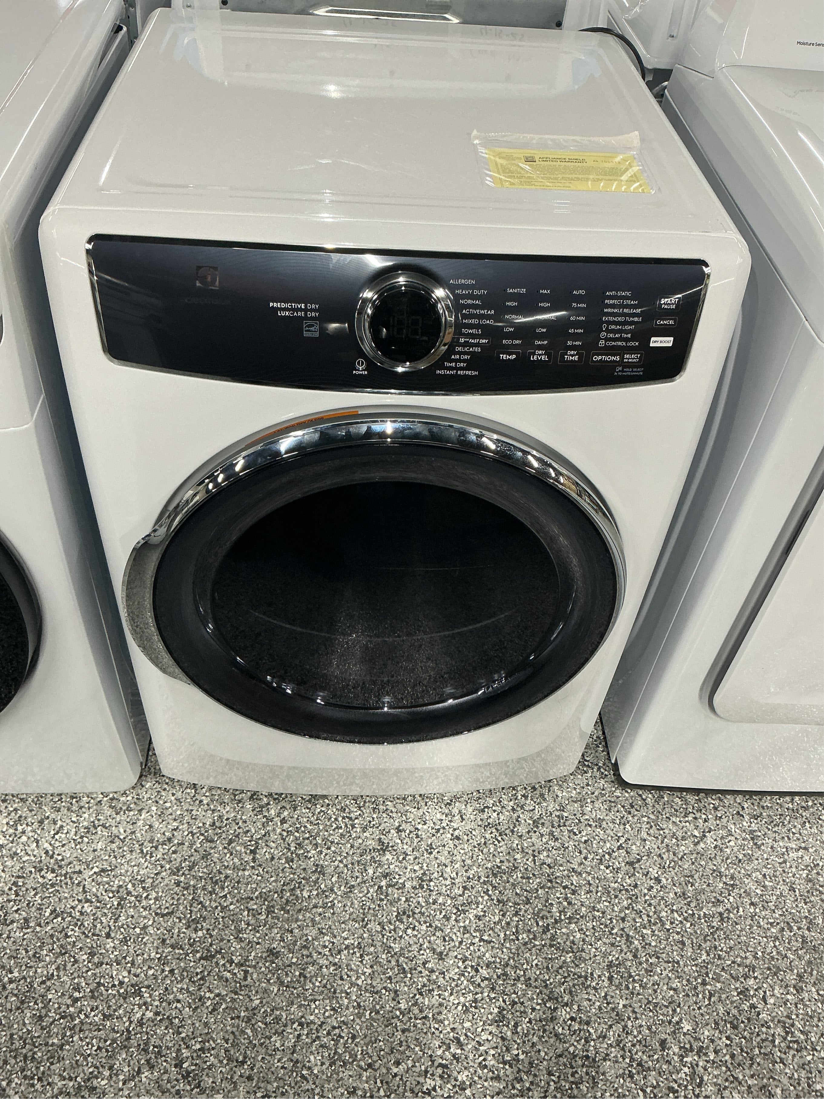 Electrolux Large Stackable Steam Cycle Vented Gas Dryer ( White ) Energy Star Certified