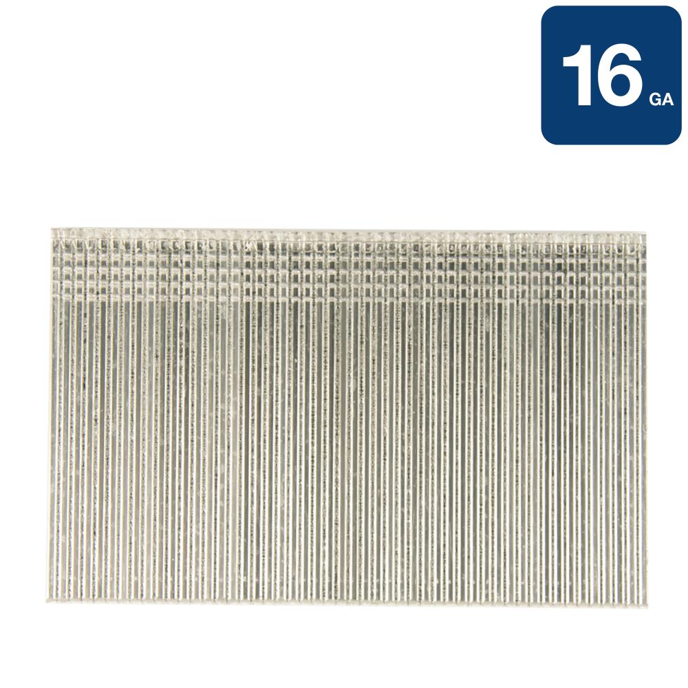 Metabo HPT 2-in 16-Gauge Straight Electro-Galvanized Collated Finish Nails (1000-Per Box)