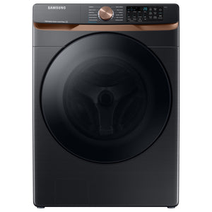 Samsung 5 - cu ft High Efficiency Stackable Steam Cycle Smart Front - Load Washer (Brushed Black) ENERGY STAR (WF50BG8300AV) - Stu's Home Improvement Outlet