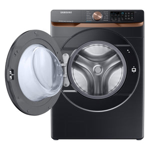 Samsung 5 - cu ft High Efficiency Stackable Steam Cycle Smart Front - Load Washer (Brushed Black) ENERGY STAR (WF50BG8300AV) - Stu's Home Improvement Outlet
