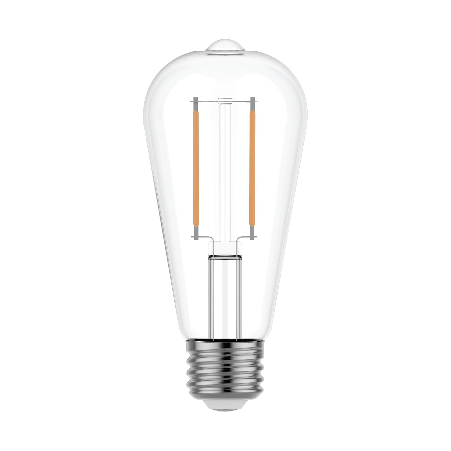 GE Refresh HD 60-Watt EQ ST19 Cool Daylight Medium Base (e-26) Dimmable LED Decorative Light Bulb (2-Pack)