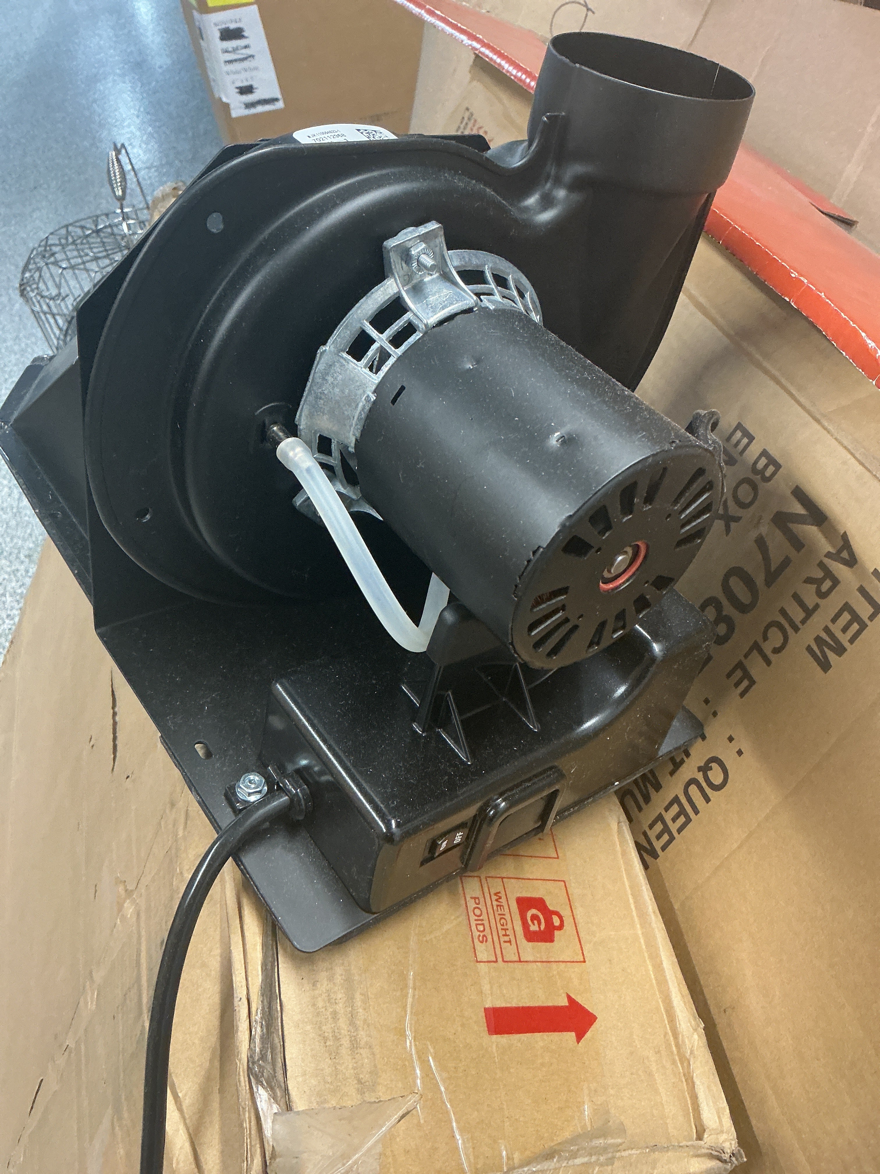 Rheem AP17340-1 Standard Vent Assembly 702112958 U21B Blower Motor Fasco