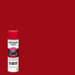 Rust - Oleum Industrial Choice Gloss Safety Red Marking Paint 17 oz - Stu's Home Improvement Outlet