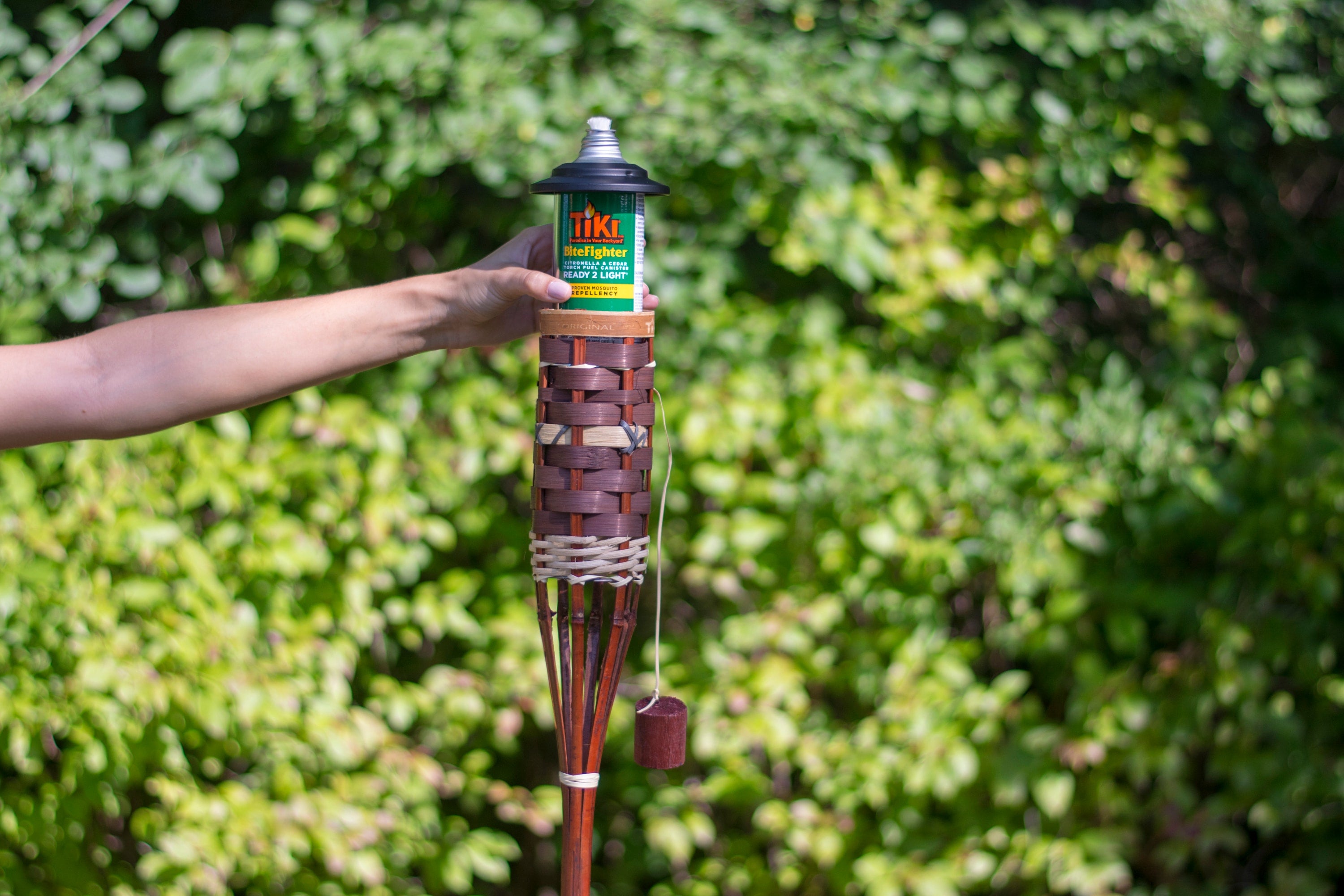 TIKI 12-oz White Metal Citronella Torch Refill