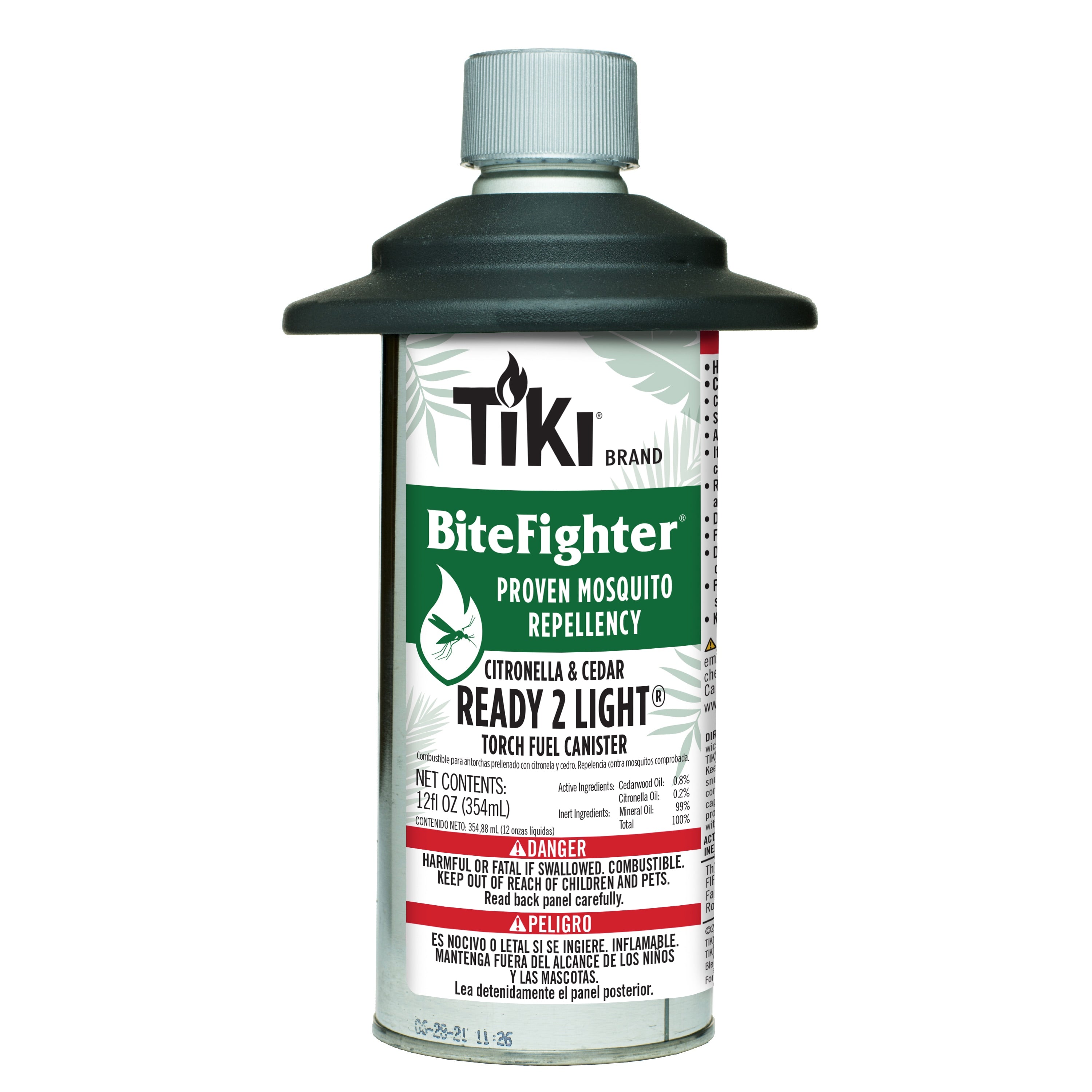 TIKI 12-oz White Metal Citronella Torch Refill