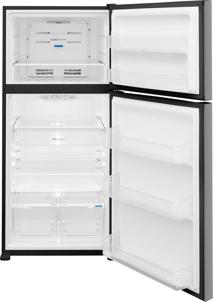 Frigidaire 20-cu ft Top-Freezer Refrigerator (Fingerprint Resistant Stainless Steel) Garage Ready