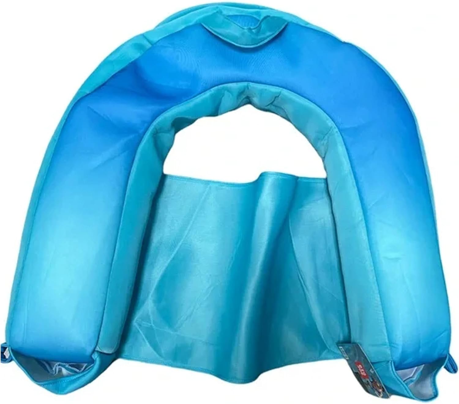 Big Joe Noodle Sling, Floating Pool Chair Noodle Slings Cup Holder Pocket Aqua Green/Blue