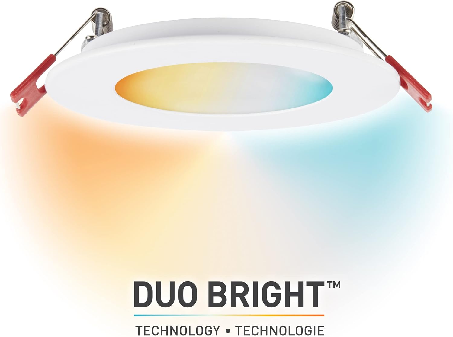 Globe Electric 91415 DuoBright Recessed Light, 4", White