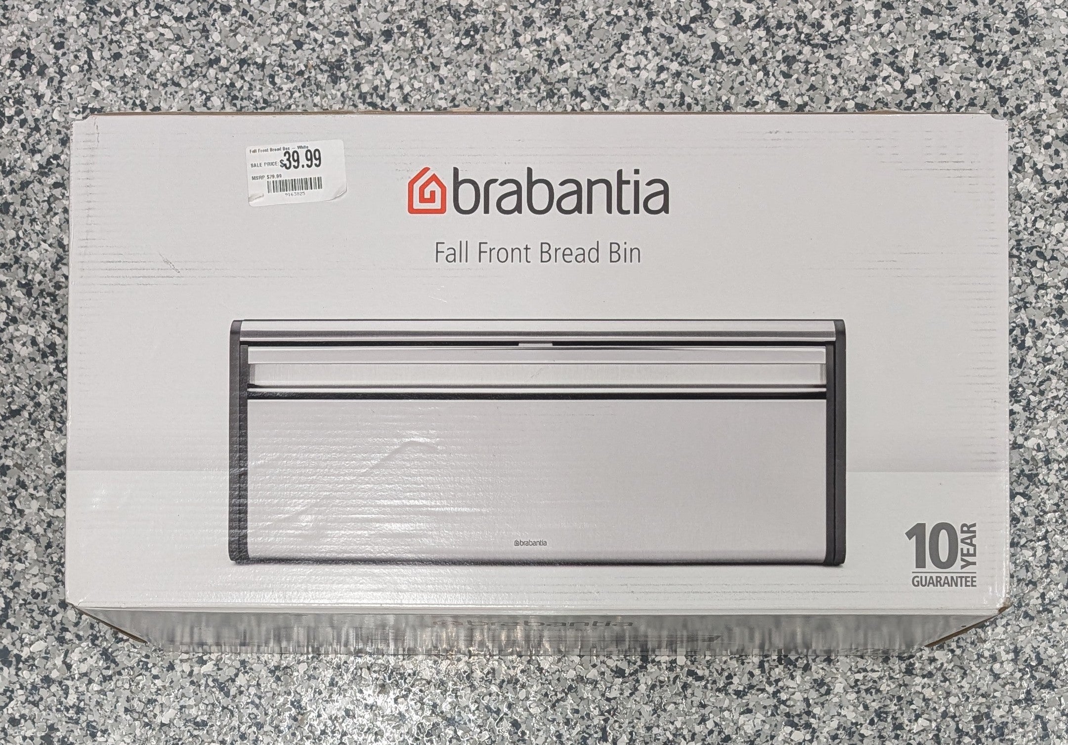 Fall Front Bread Box - White