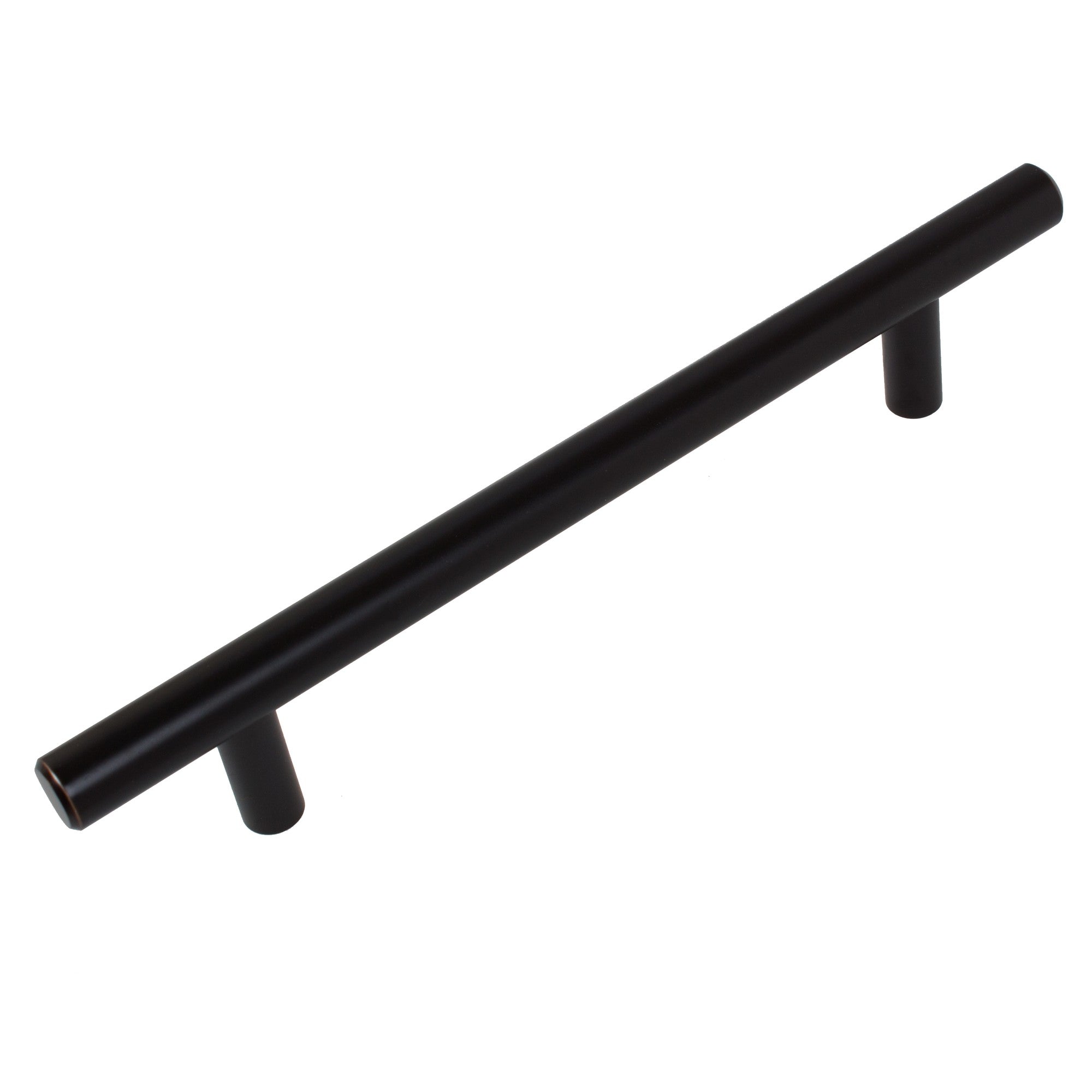 5-1/16 in. Center to Center Oil Rubbed Bronze Solid Steel Bar Pull - 5002-128-ORB