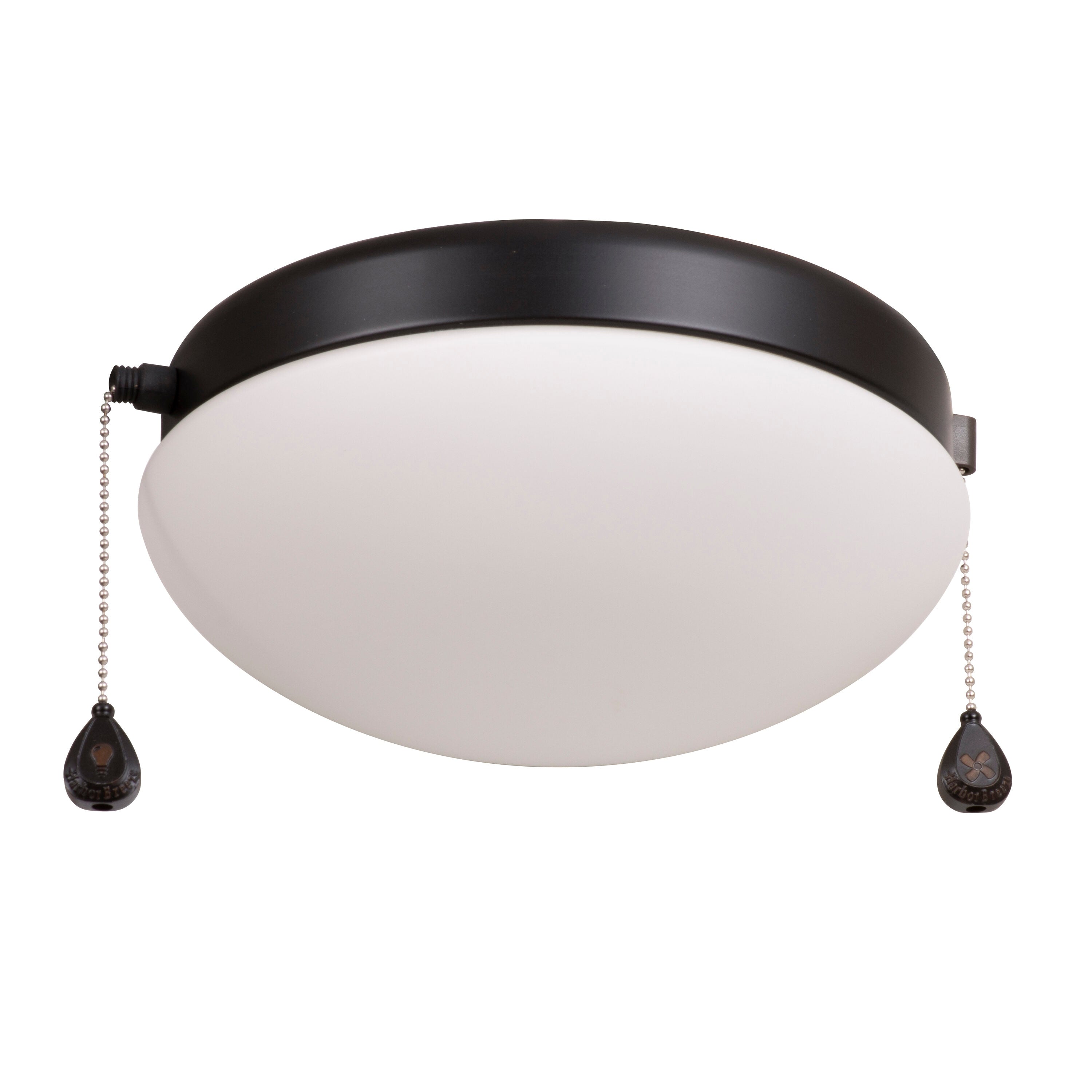 Harbor Breeze Calera 10.25-in 1-Light Bronze LED Ceiling Fan Light Kit