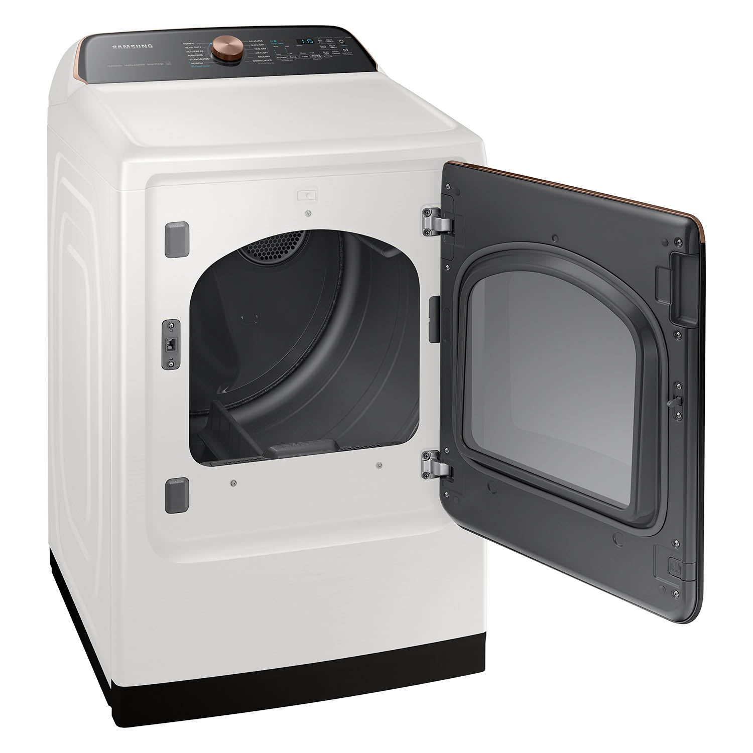 Samsung 7.4-cu ft Steam Cycle Vented Electric Dryer (Ivory) ENERGY STAR