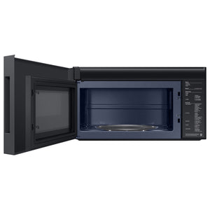 Samsung Bespoke 2.1 - cu ft 1000 - Watt 29.87 - in Over - the - Range Microwave with Sensor Cooking (White Glass) (ME21DB650012) - Stu's Home Improvement Outlet