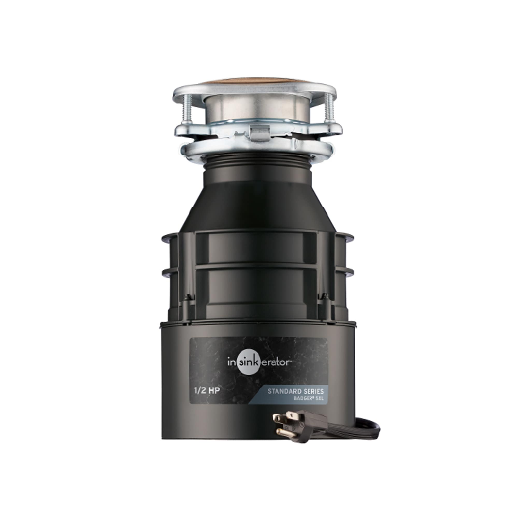 InSinkErator Badger 5XL Continuous Feed 1/2-HP Septic Safe Corded Garbage Disposal