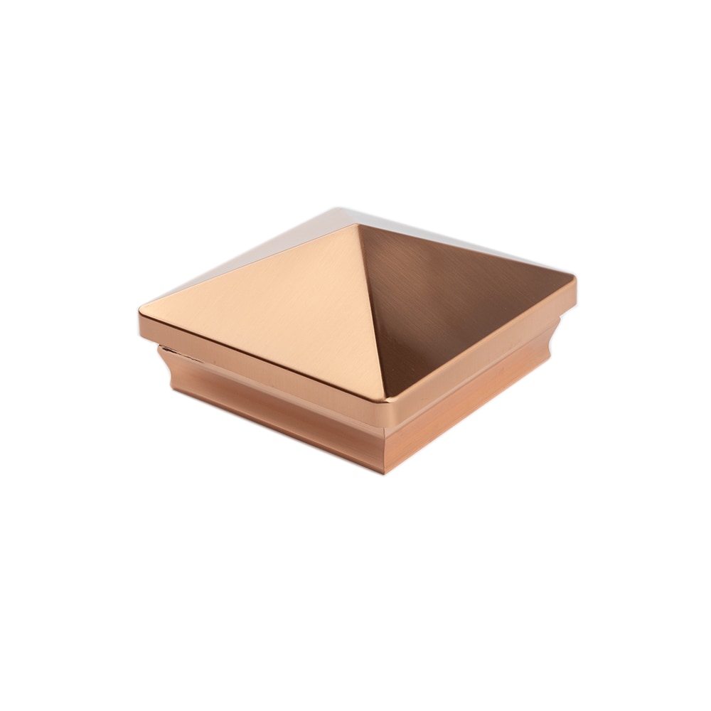 Deckorators 4-in x 4-in VersaCap Copper Plastic Deck Post Cap