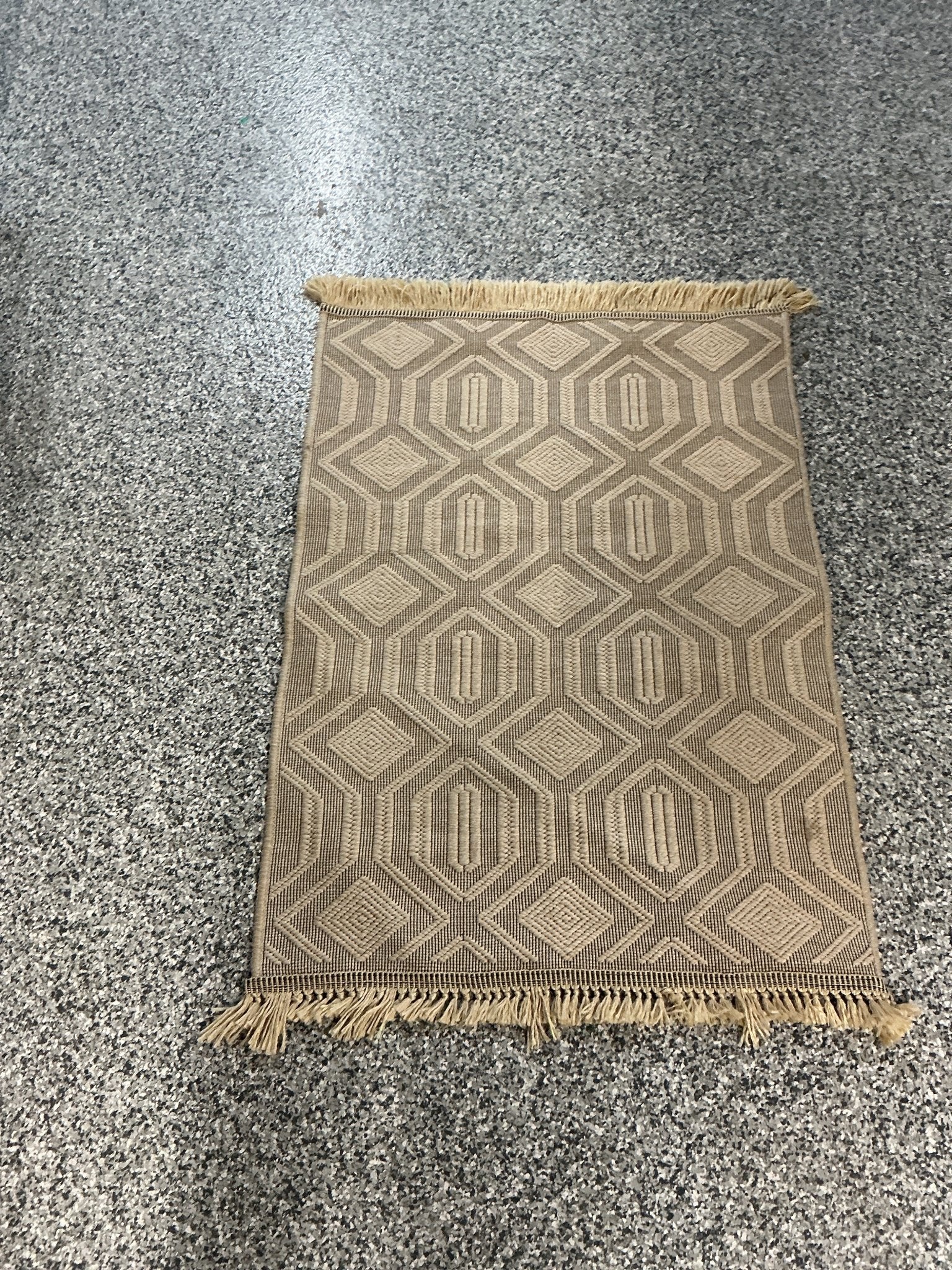 SAFAVIEH Aspect Dionne Diamond Area Rug, Natural/Ivory, - Stu's Home Improvement Outlet