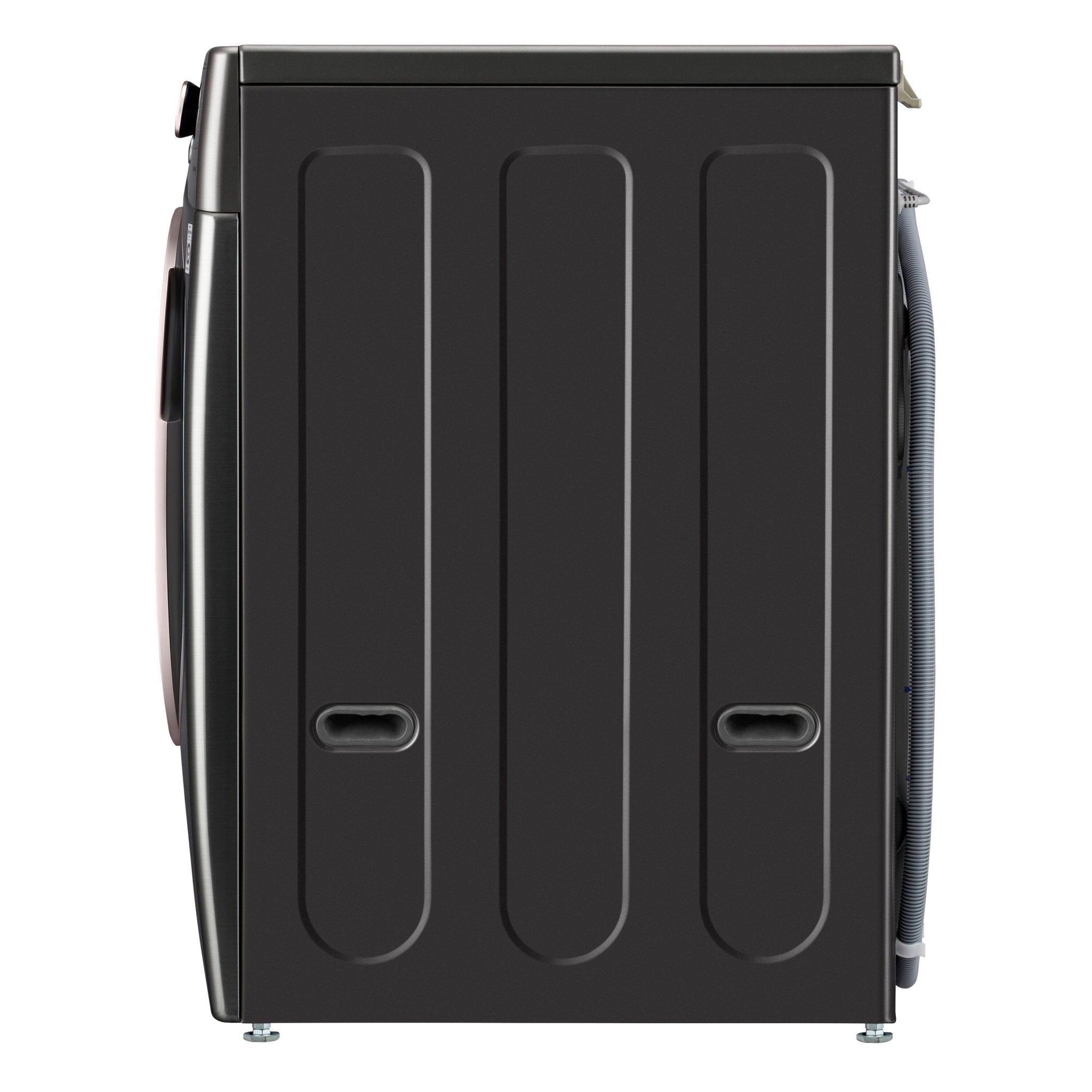 LG TurboWash 360 4.5 - cu ft High Efficiency Stackable Steam Cycle Smart Front - Load Washer (Black Steel) ENERGY STAR (WM4000HBA) - Stu's Home Improvement Outlet