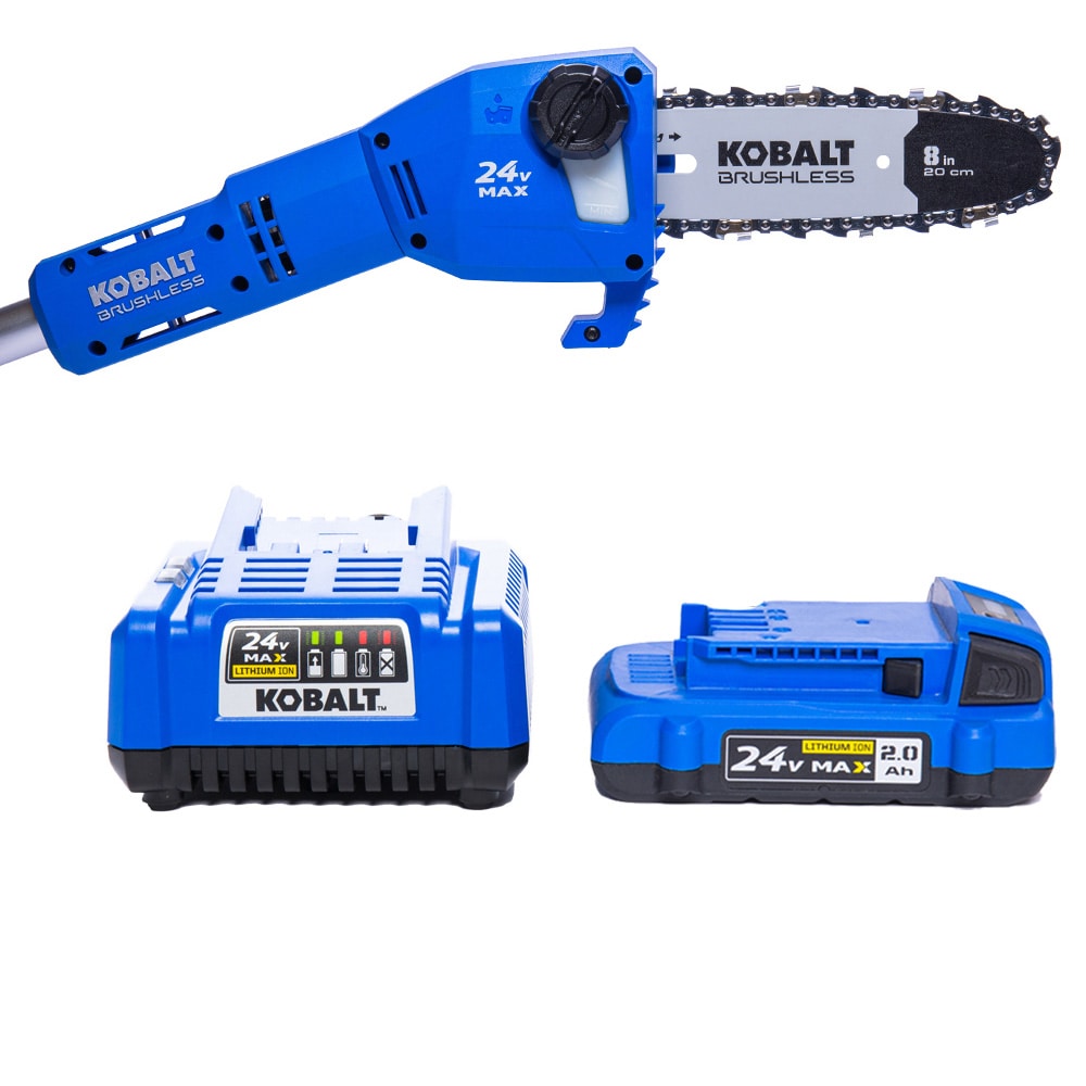 Kobalt 24-volt 8-in 2 Ah Pole Saw