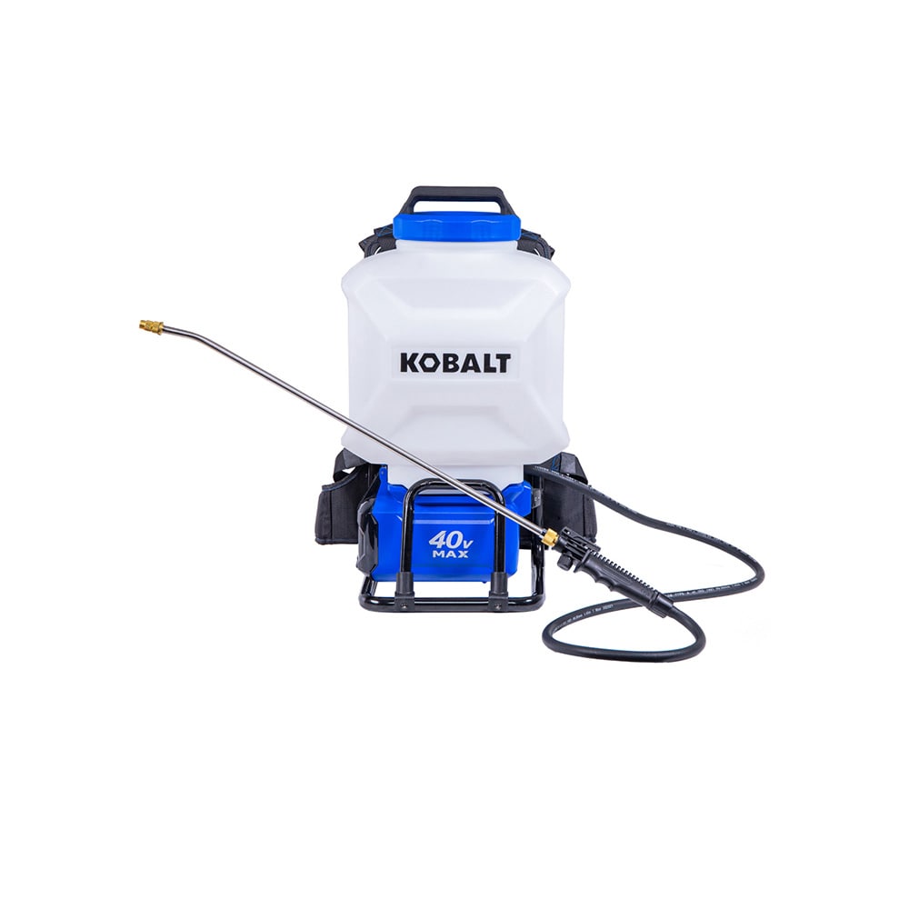 Kobalt 4-Gallon 40-volt Battery Operated Plastic Backpack missing sprayer