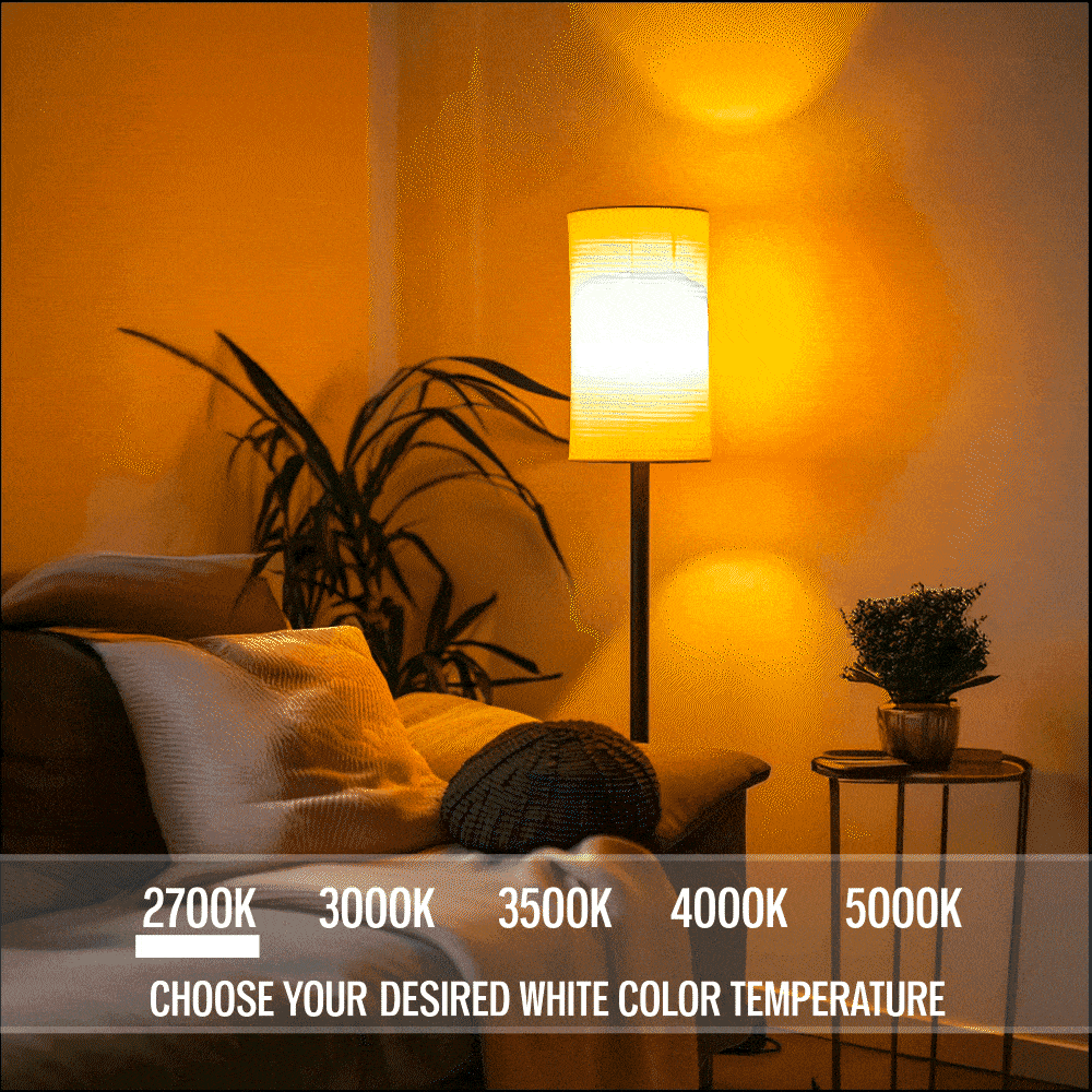 GE Classic 60 -Watt EQ A19 Bright white Medium base (E-26) Dimmable LED General purpose Light Bulb 8 -Pack