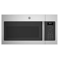 GE 1.7-cu ft Over-the-Range Microwave with Sensor Cooking ( Stainless steel )