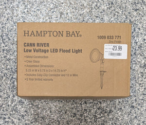Cann River 633 Lumen Zinc Low Voltage Hardwired Landscape Flood Light with Integrated LED - Stu's Home Improvement Outlet
