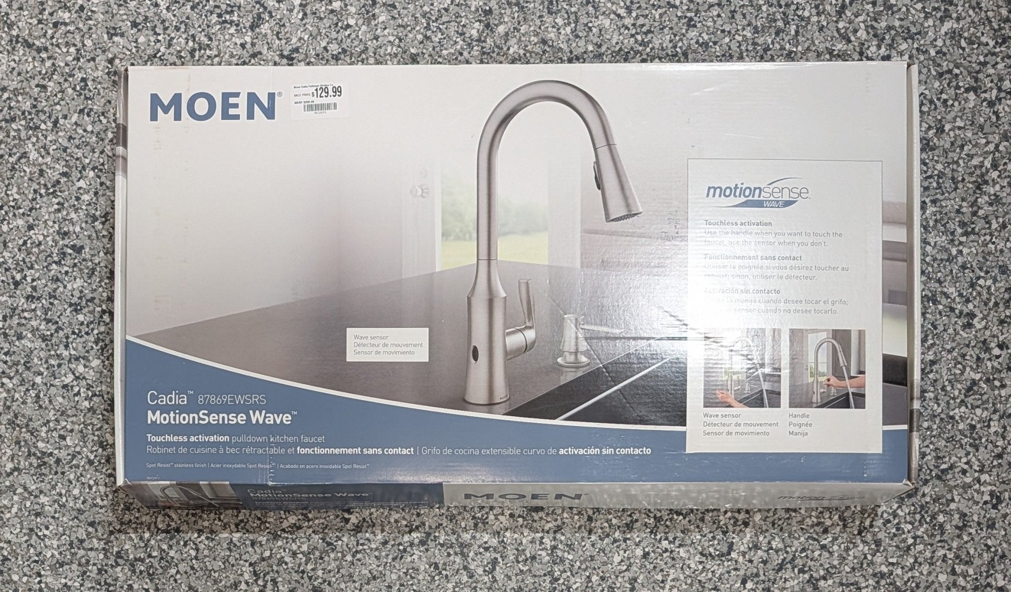 Moen Cadia Pulldown Kitchen Faucet - Stu's Home Improvement Outlet