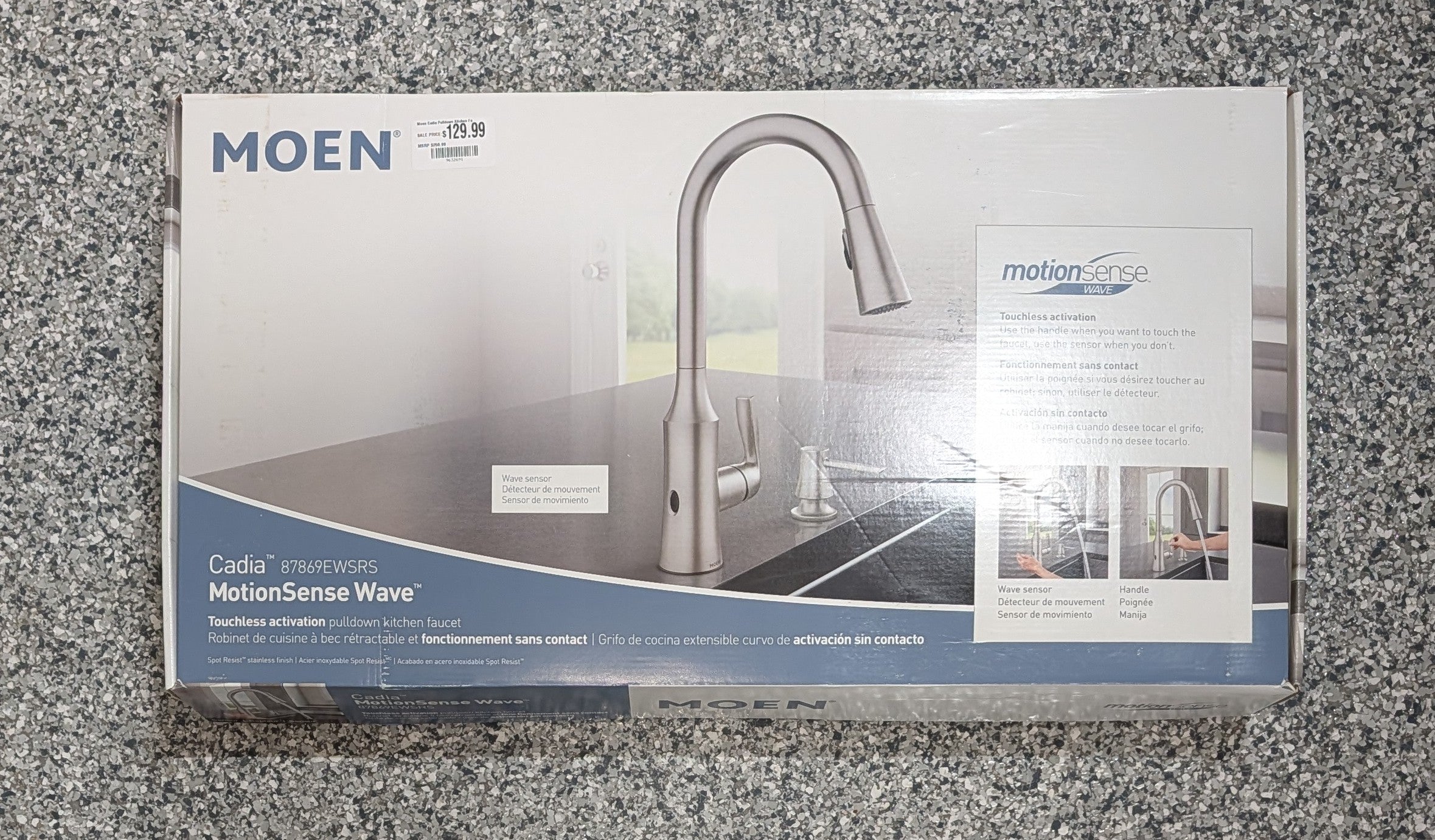 Moen Cadia Pulldown Kitchen Faucet