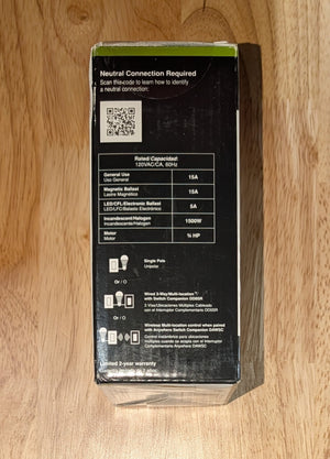 Decora Smart Wi - Fi 2nd Gen Scene Controller Switch - Stu's Home Improvement Outlet