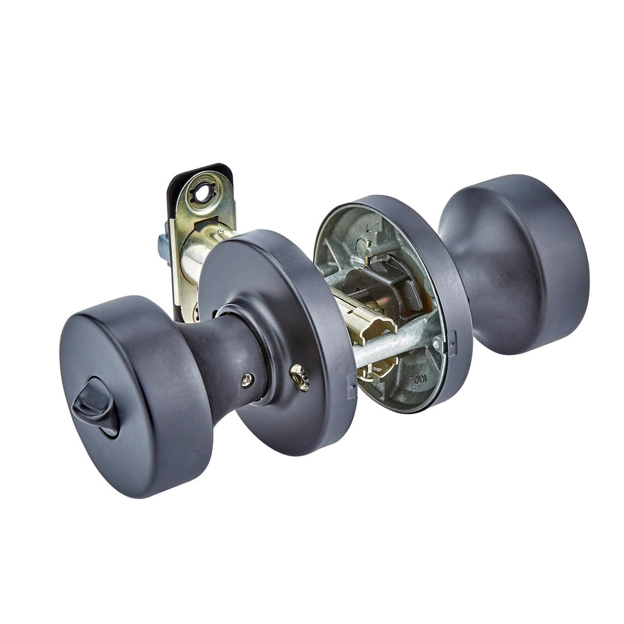 Kwikset Kwikset Signatures Pismo Matte Black Smartkey Keyed Entry Door Knob