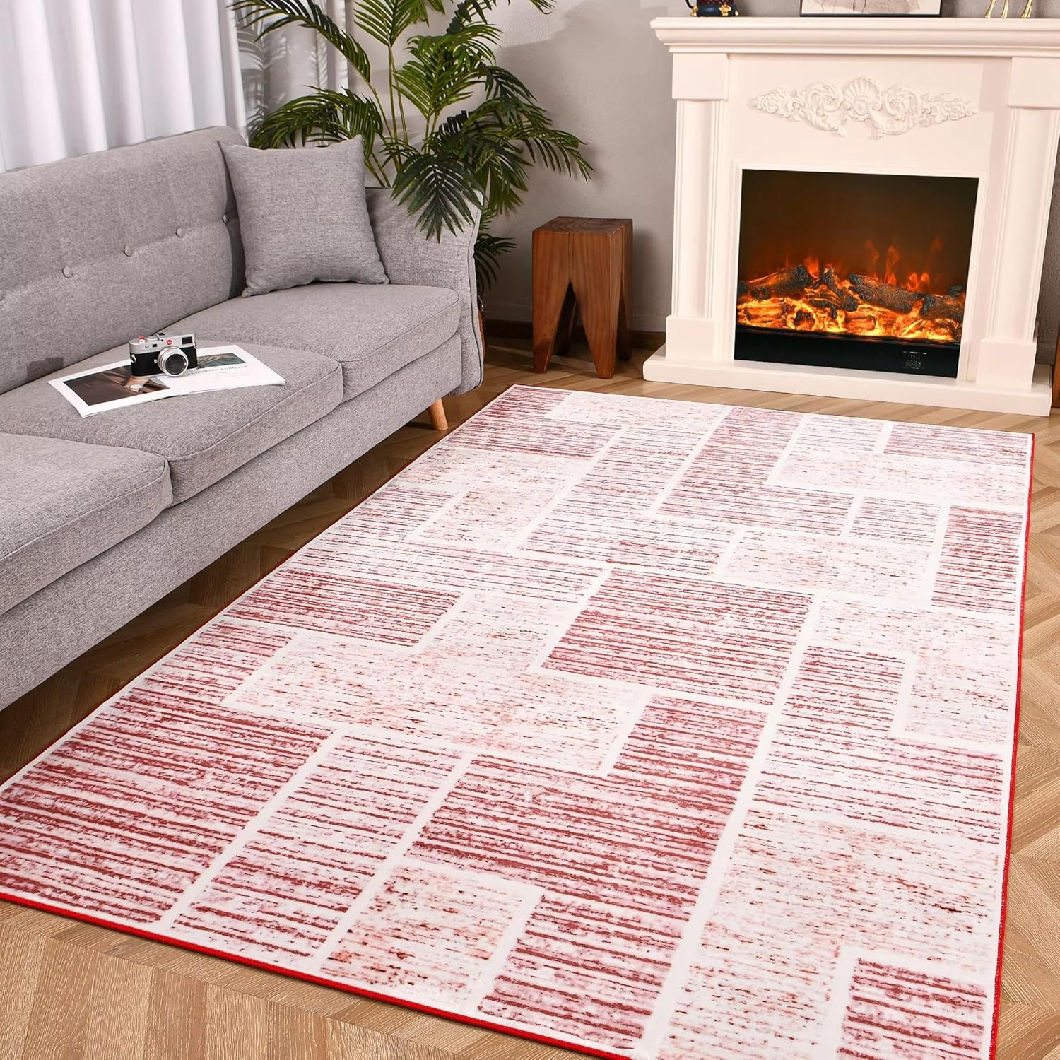 Doorway Area Rug Modern Rugs Floor Mat Large Size Carpet for Living Room Bedroom Home Decor Non - Slip Floor Mat Washable 4x6 - Stu's Home Improvement Outlet