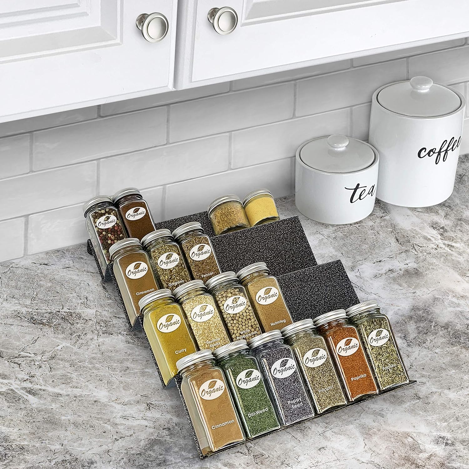 LYNK Spice Drawer Organizer 4-Tier Rack