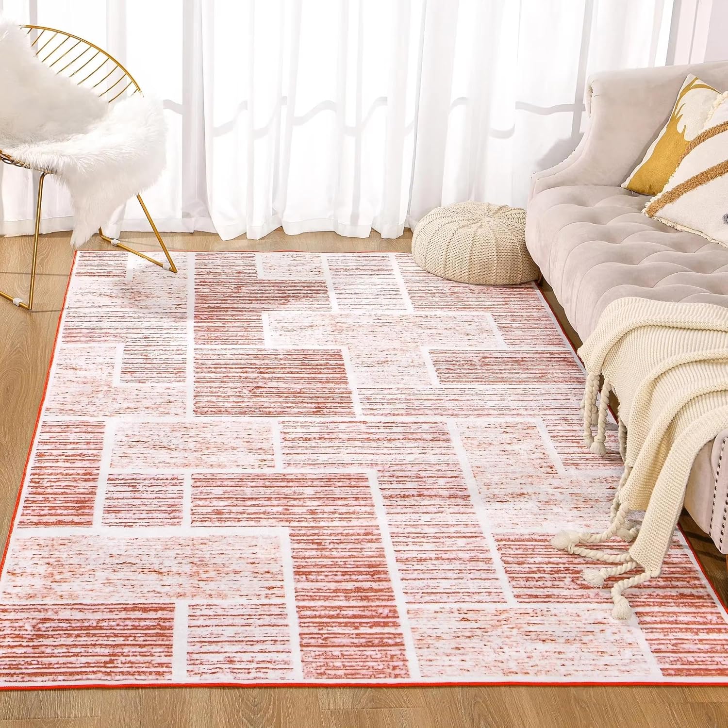 Doorway Area Rug Modern Rugs Floor Mat Large Size Carpet for Living Room Bedroom Home Decor Non - Slip Floor Mat Washable 4x6 - Stu's Home Improvement Outlet