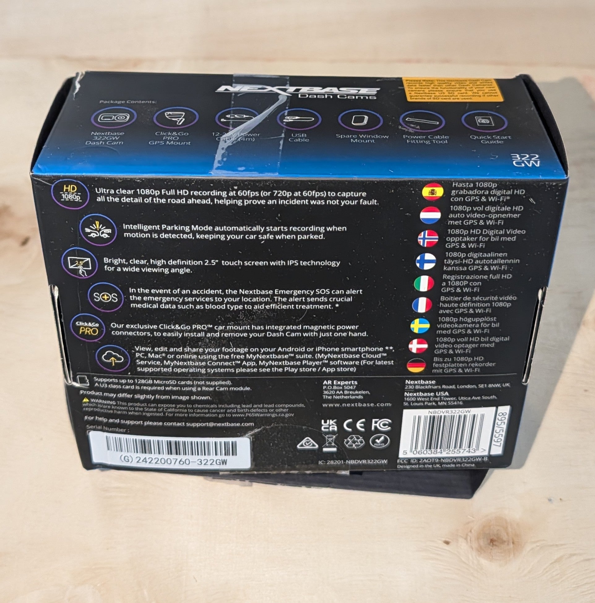 322GW Dash Camera - Stu's Home Improvement Outlet