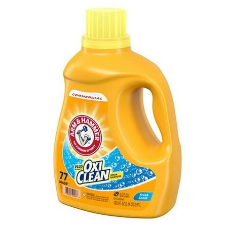 Arm & Hammer CDC3320050027 100.5 oz Oxiclean Concentrated Liquid Laundry Detergent Fresh - Stu's Home Improvement Outlet