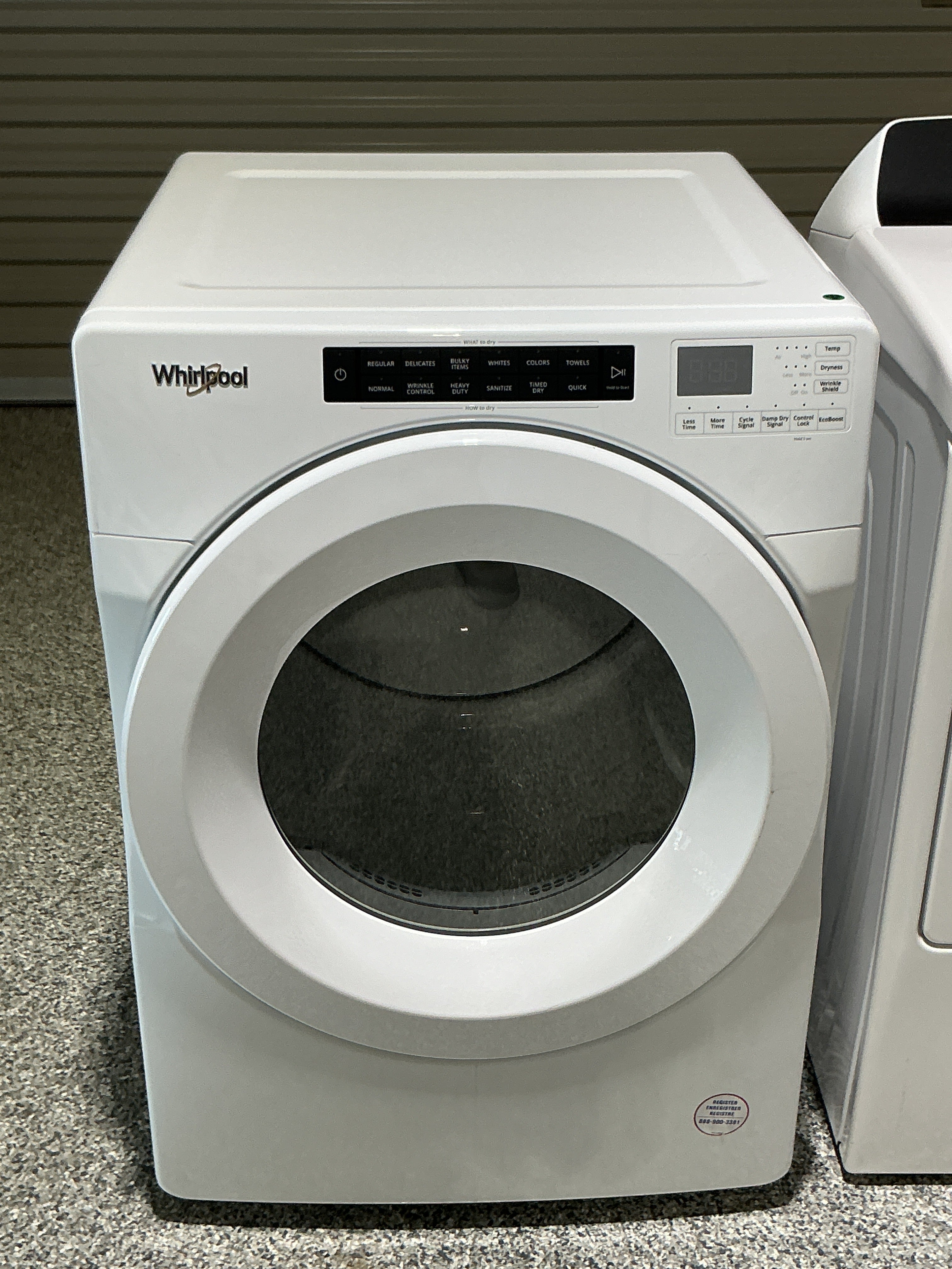 Whirlpool 7.4 cu. ft. Stackable Vented Electric Dryer – White (Model WED5620HW)