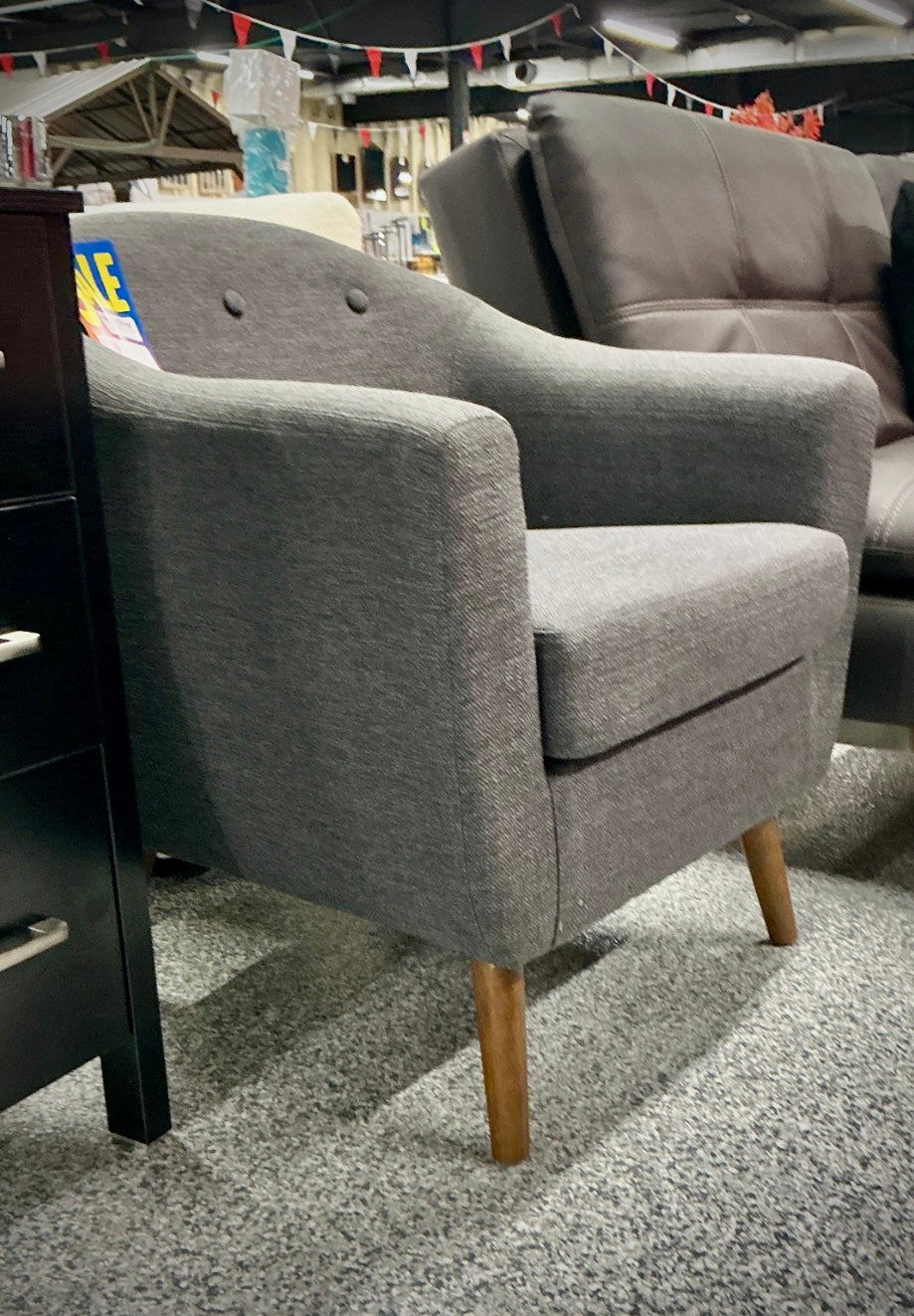 Modern Fabric Accent Chair