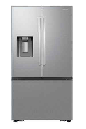 Samsung - 26 cu. ft. French Door Counter Depth Smart Refrigerator with Four Types of Ice - Stainless Steel (RF27CG5400SR) - Stu's Home Improvement Outlet